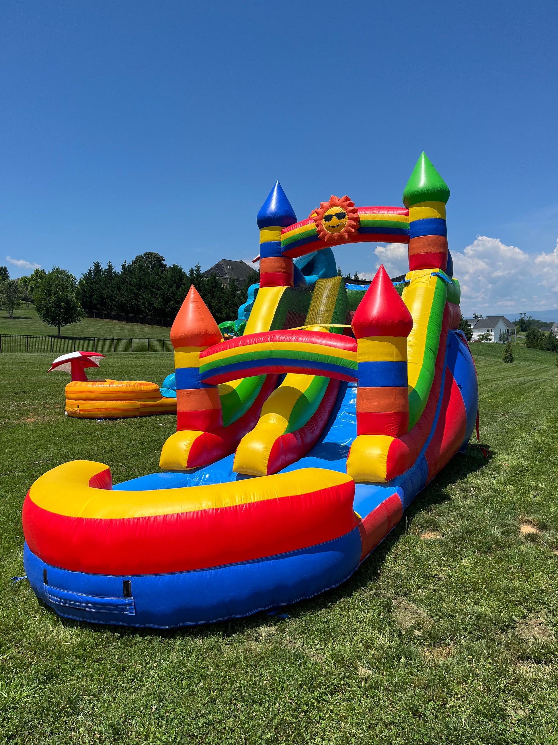 12' Rainbow Waterslide