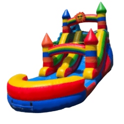 12' Rainbow Waterslide