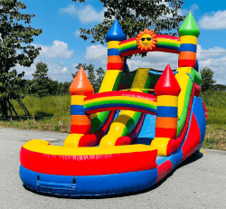 12' Rainbow Waterslide