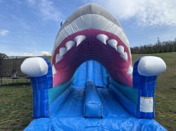 IMG 1116 1774128801 20' Shark Attack Dual Lane Waterslide + Slip n Slide